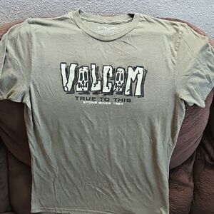 Volcom Green Short Sleeve Tee